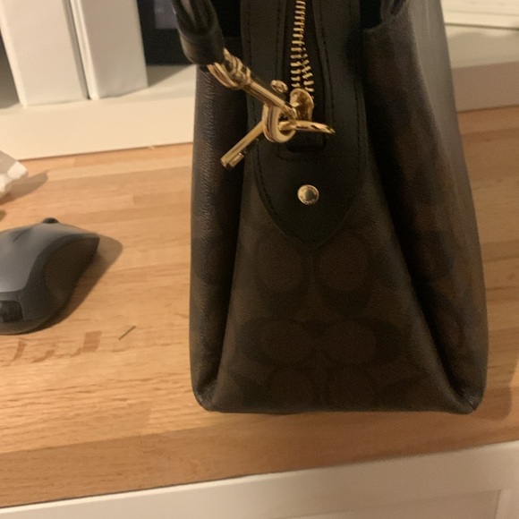 Coach brown logo satchel - Picture 8 of 11